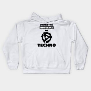 Under the Influence of Techno Kids Hoodie